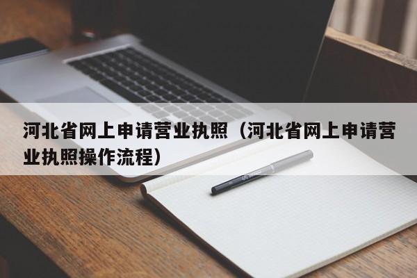 河北省网上申请营业执照（河北省网上申请营业执照操作流程）